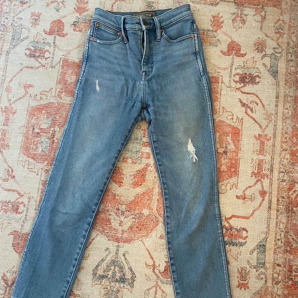 J. Crew Point Sur Jeans in a size 0/25
